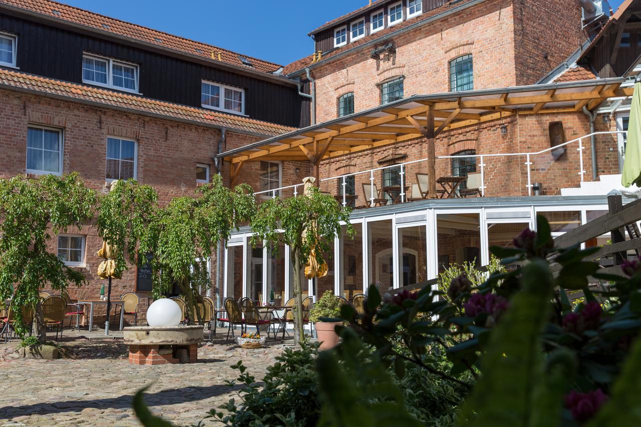 Hotel Garni Mühlenhof Wusterhausen Exterior foto